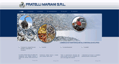 Desktop Screenshot of marianirottami.it
